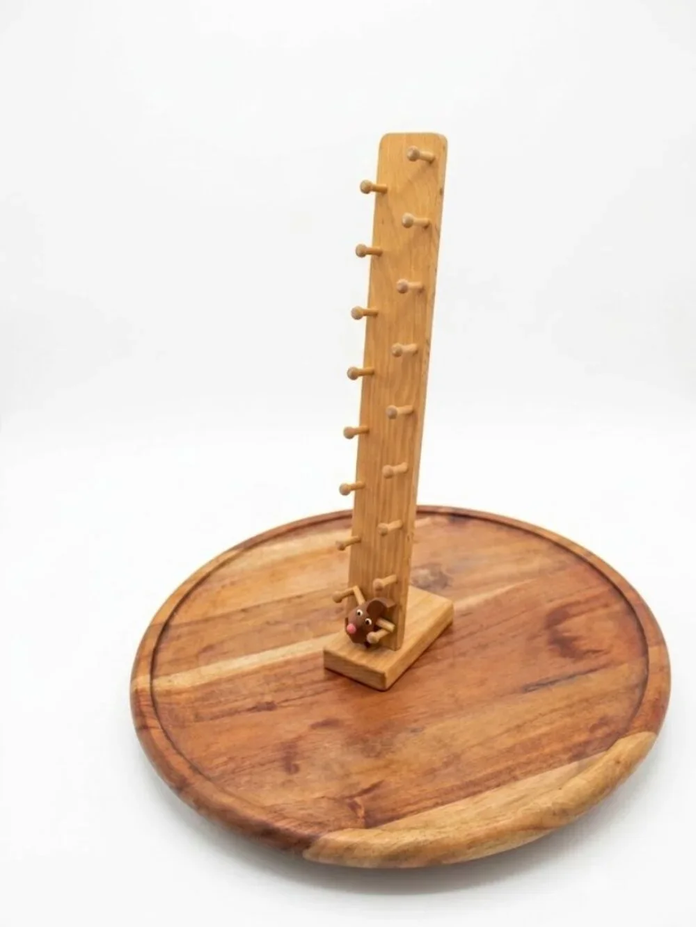 Vintage Nova Products Wooden Ghost Ramp Toy, Vermont Made Halloween - 16